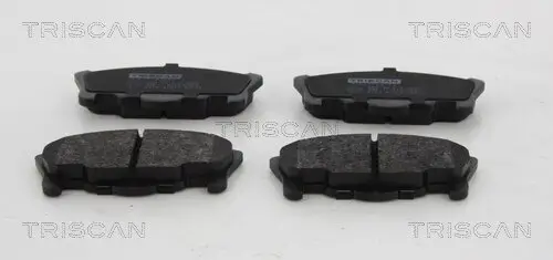 Bremsbelagsatz, Scheibenbremse Vorderachse TRISCAN 8110 41010