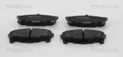 Bremsbelagsatz, Scheibenbremse Vorderachse TRISCAN 8110 41010