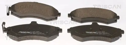 Bremsbelagsatz, Scheibenbremse TRISCAN 8110 43025