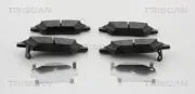 Bremsbelagsatz, Scheibenbremse Vorderachse TRISCAN 8110 43041