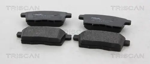 Bremsbelagsatz, Scheibenbremse Hinterachse TRISCAN 8110 50031 Bild Bremsbelagsatz, Scheibenbremse Hinterachse TRISCAN 8110 50031