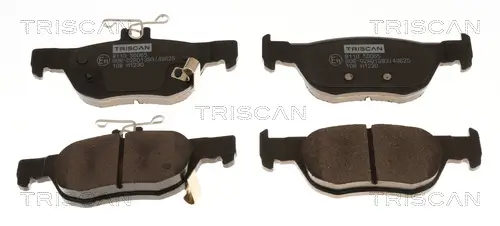 Bremsbelagsatz, Scheibenbremse Hinterachse TRISCAN 8110 50065