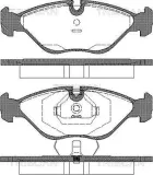 Bremsbelagsatz, Scheibenbremse Vorderachse TRISCAN 8110 65985
