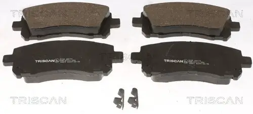 Bremsbelagsatz, Scheibenbremse TRISCAN 8110 68173 Bild Bremsbelagsatz, Scheibenbremse TRISCAN 8110 68173