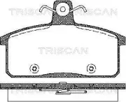 Bremsbelagsatz, Scheibenbremse TRISCAN 8110 69012