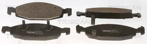 Bremsbelagsatz, Scheibenbremse Vorderachse TRISCAN 8110 80527
