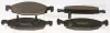 Bremsbelagsatz, Scheibenbremse Vorderachse TRISCAN 8110 80527