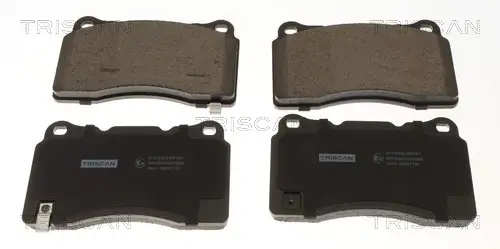 Bremsbelagsatz, Scheibenbremse Vorderachse TRISCAN 8110 81010