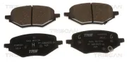 Bremsbelagsatz, Scheibenbremse Hinterachse TRISCAN 8110 82011