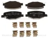 Bremsbelagsatz, Scheibenbremse Hinterachse TRISCAN 8110 82012