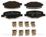 Bremsbelagsatz, Scheibenbremse Hinterachse TRISCAN 8110 82012