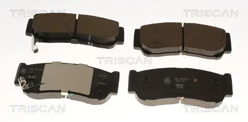 Bremsbelagsatz, Scheibenbremse Hinterachse TRISCAN 8110 83008 Bild Bremsbelagsatz, Scheibenbremse Hinterachse TRISCAN 8110 83008