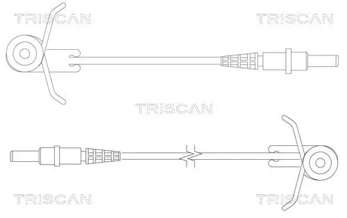 Warnkontakt, Bremsbelagverschleiß TRISCAN 8115 10004