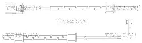 Warnkontakt, Bremsbelagverschleiß TRISCAN 8115 10013