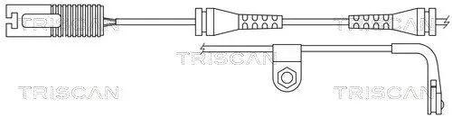 Warnkontakt, Bremsbelagverschleiß Hinterachse TRISCAN 8115 11022 Bild Warnkontakt, Bremsbelagverschleiß Hinterachse TRISCAN 8115 11022