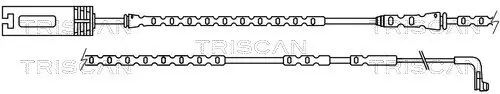 Warnkontakt, Bremsbelagverschleiß Vorderachse TRISCAN 8115 11036