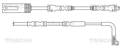 Warnkontakt, Bremsbelagverschleiß TRISCAN 8115 11039
