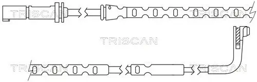 Warnkontakt, Bremsbelagverschleiß TRISCAN 8115 11041