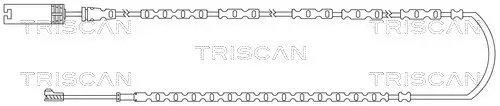 Warnkontakt, Bremsbelagverschleiß Hinterachse TRISCAN 8115 11046