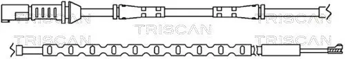 Warnkontakt, Bremsbelagverschleiß TRISCAN 8115 11048