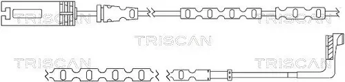 Warnkontakt, Bremsbelagverschleiß TRISCAN 8115 11055