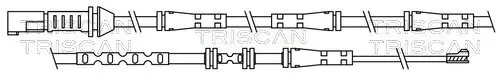 Warnkontakt, Bremsbelagverschleiß Hinterachse TRISCAN 8115 11061 Bild Warnkontakt, Bremsbelagverschleiß Hinterachse TRISCAN 8115 11061