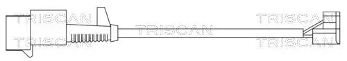 Warnkontakt, Bremsbelagverschleiß Hinterachse TRISCAN 8115 15004 Bild Warnkontakt, Bremsbelagverschleiß Hinterachse TRISCAN 8115 15004
