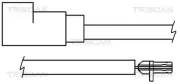 Warnkontakt, Bremsbelagverschleiß TRISCAN 8115 16002