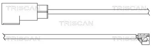 Warnkontakt, Bremsbelagverschleiß Hinterachse TRISCAN 8115 16003 Bild Warnkontakt, Bremsbelagverschleiß Hinterachse TRISCAN 8115 16003