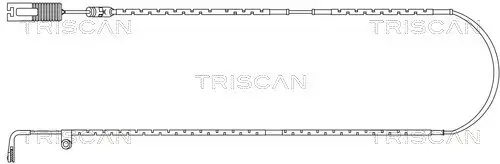Warnkontakt, Bremsbelagverschleiß Hinterachse TRISCAN 8115 17010