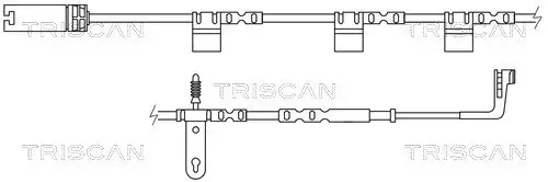 Warnkontakt, Bremsbelagverschleiß Vorderachse TRISCAN 8115 17013 Bild Warnkontakt, Bremsbelagverschleiß Vorderachse TRISCAN 8115 17013