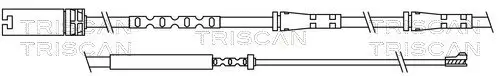 Warnkontakt, Bremsbelagverschleiß Vorderachse TRISCAN 8115 17020