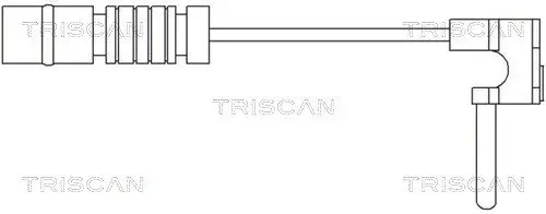 Warnkontakt, Bremsbelagverschleiß TRISCAN 8115 23002 Bild Warnkontakt, Bremsbelagverschleiß TRISCAN 8115 23002