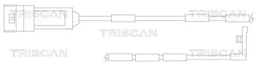 Warnkontakt, Bremsbelagverschleiß TRISCAN 8115 24001