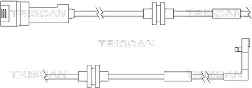 Warnkontakt, Bremsbelagverschleiß TRISCAN 8115 24012