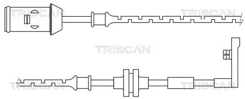 Warnkontakt, Bremsbelagverschleiß TRISCAN 8115 24013