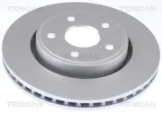 Bremsscheibe Vorderachse TRISCAN 8120 101023C