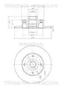 Bremsscheibe Hinterachse TRISCAN 8120 10104C