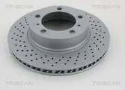 Bremsscheibe Vorderachse links TRISCAN 8120 101051C