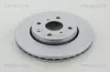 Bremsscheibe Vorderachse TRISCAN 8120 10190C