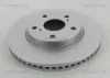 Bremsscheibe Vorderachse TRISCAN 8120 131063C Bild Bremsscheibe Vorderachse TRISCAN 8120 131063C