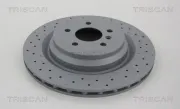 Bremsscheibe Hinterachse TRISCAN 8120 231031C