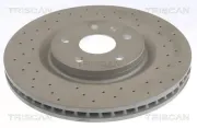 Bremsscheibe Vorderachse TRISCAN 8120 24177C