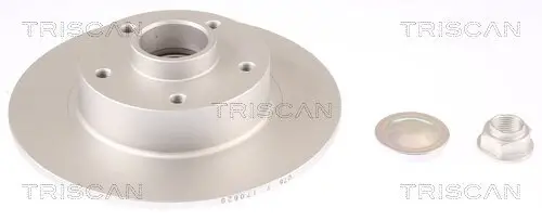 Bremsscheibe Hinterachse TRISCAN 8120 25185C Bild Bremsscheibe Hinterachse TRISCAN 8120 25185C