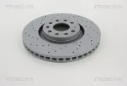Bremsscheibe Vorderachse TRISCAN 8120 291007C