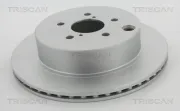 Bremsscheibe Hinterachse TRISCAN 8120 68124C