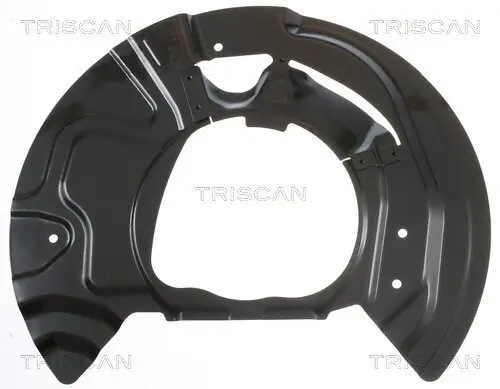 Spritzblech, Bremsscheibe Vorderachse links TRISCAN 8125 11117