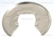 Spritzblech, Bremsscheibe Hinterachse TRISCAN 8125 11229