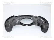 Spritzblech, Bremsscheibe Vorderachse links TRISCAN 8125 13135