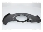 Spritzblech, Bremsscheibe Vorderachse links TRISCAN 8125 13136